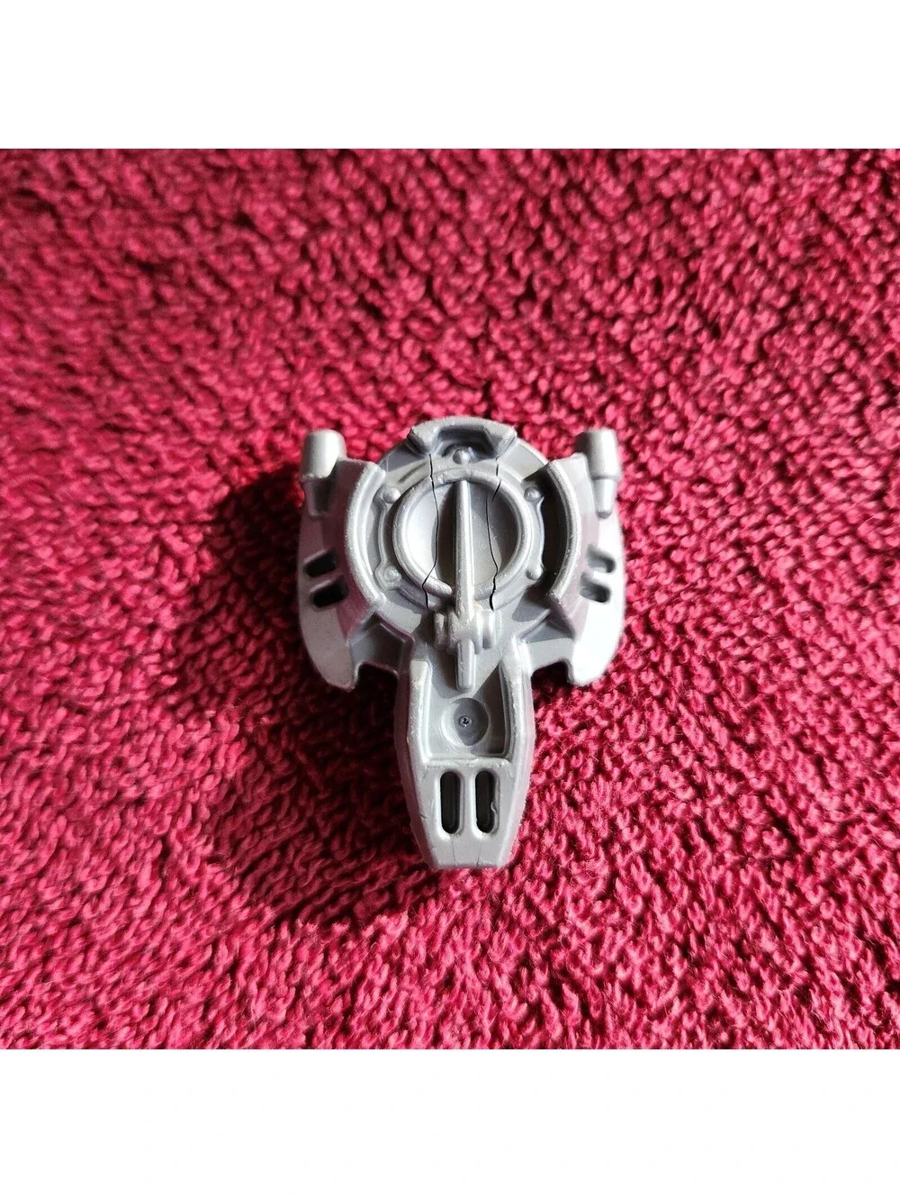 92216 LEGO Parts Hero Qty 2 Factory Shield Cap SILVER